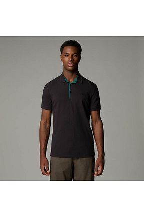 پولوشرت مشکی مردانه پنبه ای The North Face - کد 928266998