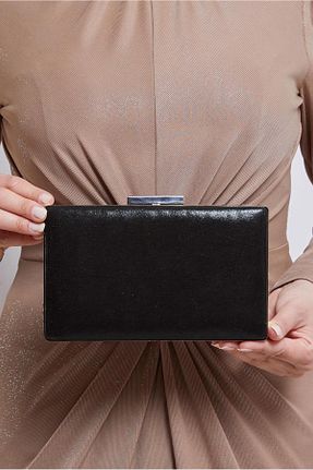 کیف دوشی مشکی زنانه پارچه ای Alvina - کد 829468402