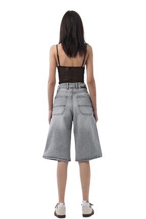 شلوارک و برمودا طوسی زنانه رگولار DEEFWEAR - کد 928924735