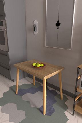 میز آشپزخانه صورتی MDF VİLİNZE - کد 282212948