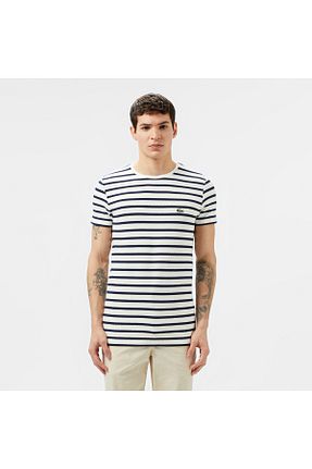 تیشرت سفید مردانه رگولار Lacoste - کد 3010648