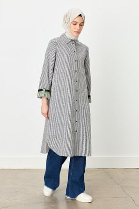 تونیک حجاب مشکی زنانه بافتنی Nihan - کد 929181125