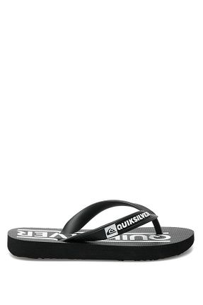 دمپائی مشکی بچه گانه چرم مصنوعی Quiksilver - کد 101422371