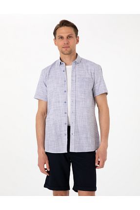پیراهن سرمه ای مردانه رگولار Pierre Cardin - کد 928945134