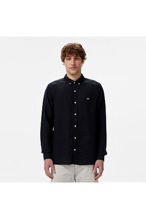 پیراهن مشکی مردانه رگولار Lacoste - کد 682782782