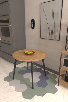 میز آشپزخانه بژ MDF VİLİNZE - کد 831710968