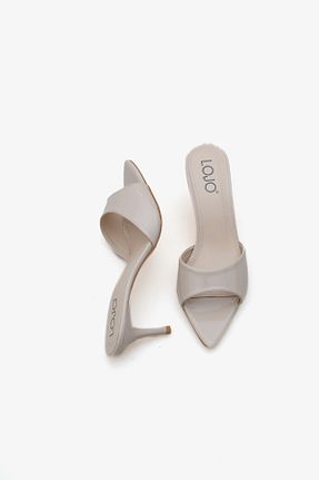کفش استایلیتو بژ پاشنه نازک LOJO - کد 929223227
