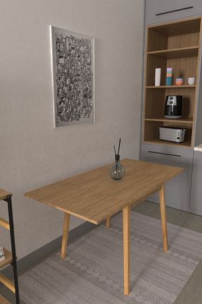 میز آشپزخانه صورتی MDF VİLİNZE - کد 885968267
