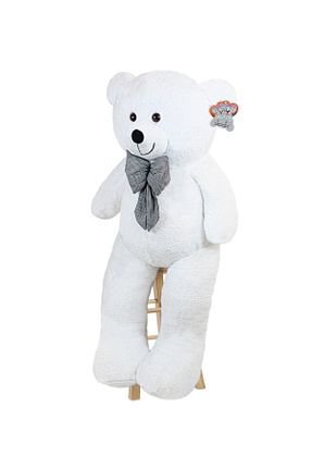 اسباب بازی مخملی سفید بچه گانه 100 cm NİLOŞUM - کد 470969685