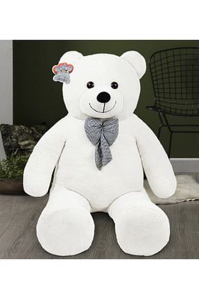 اسباب بازی مخملی سفید زنانه 140 cm Legosh - کد 211184677