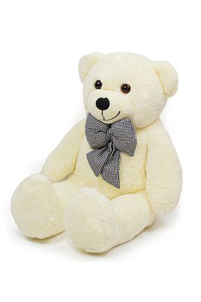 اسباب بازی مخملی سفید زنانه 90 cm Legosh - کد 211293302