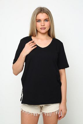 تیشرت مشکی زنانه رگولار Oasis - کد 928972637