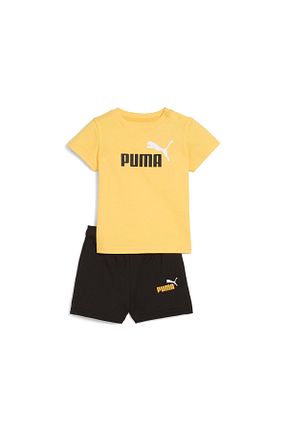 تیشرت اسپرت زرد بچه گانه Fitted Puma - کد 897221464
