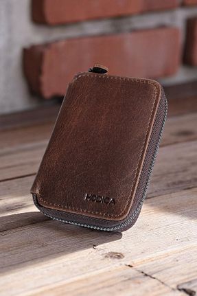 کیف پول قهوه ای مردانه ابعاد کوچک Modica - کد 270854875