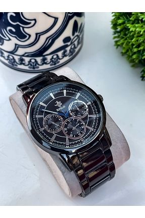 ساعت مچی مشکی مردانه 41-45 میلی متر S.POLO - کد 372168351
