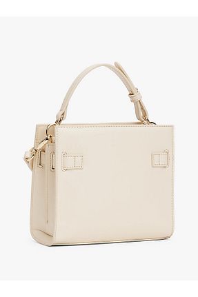 کیف دستی بژ زنانه چرم خالص Tommy Hilfiger - کد 923266658