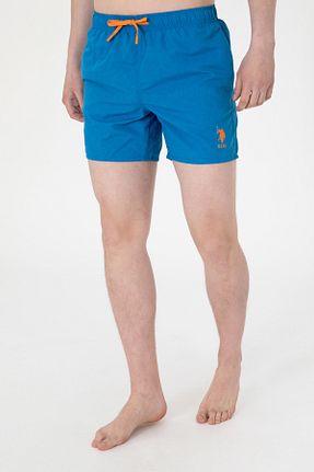 شلوارک ساحلی آبی مردانه پلی استر U.S. Polo Assn. - کد 929257366