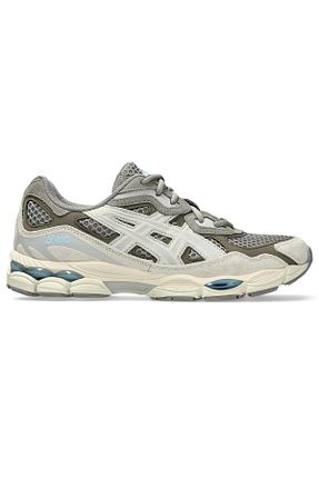 کفش اسنیکر طوسی زنانه بند دار Asics - کد 929197846