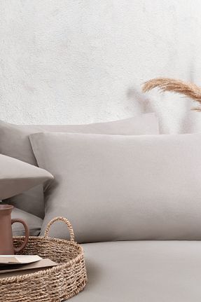 روکش بالش بژ پنبه ای Yataş - کد 929027232