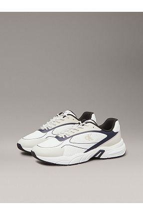 کفش اسنیکر سفید مردانه بند دار Calvin Klein - کد 929018835