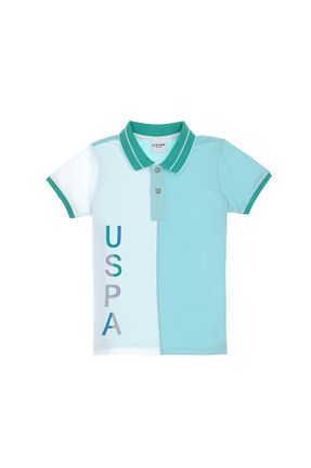 پولوشرت آبی بچه گانه پنبه ای U.S. Polo Assn. - کد 929018509