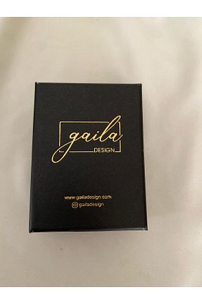 گردنبند جواهر طلائی زنانه برنجی gaila design - کد 39101791