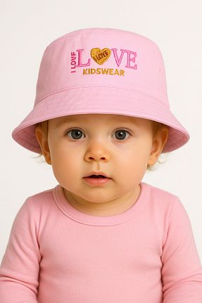کلاه صورتی بچه گانه پنبه ای Trend Bebe Butik - کد 929203191