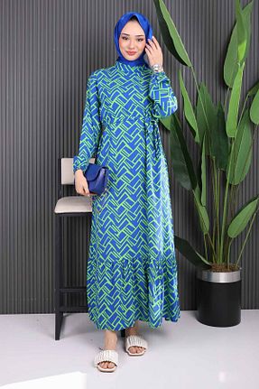 لباس حجاب سبز زنانه رگولار İmajButik - کد 929045119