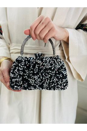 کیف مجلسی مشکی زنانه EVA Çanta Trend - کد 897887296