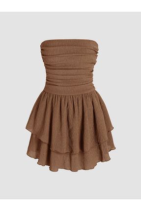 لباس بژ زنانه بافت Hiccup - کد 926712296