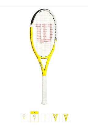 راکت تنیس زرد 100 inch2 Wilson - کد 764588367
