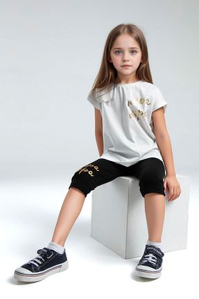 ست بالاتنه و پائین تنه سفید بچه گانه بافتنی U.S. Polo Assn. - کد 929223175