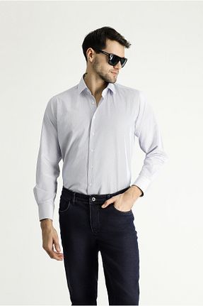 پیراهن آبی مردانه رگولار Kiğılı - کد 844706894