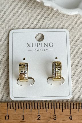 گوشواره استیل (فولاد) زرد زنانه استیل (فولاد) Modacaprea - کد 929223474