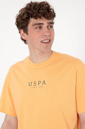 تیشرت قهوه ای مردانه اورسایز U.S. Polo Assn. - کد 929071401