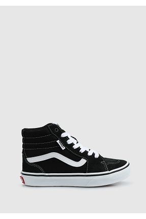 کفش اسنیکر مشکی زنانه چرم اصل Vans - کد 123821868
