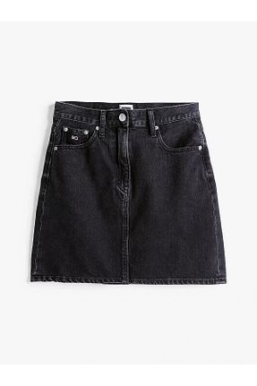 دامن رنگی زنانه جین Tommy Jeans - کد 929082089