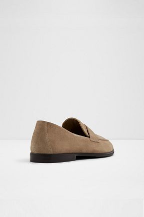 کفش لوفر بژ مردانه چرم خالص Aldo - کد 929075484