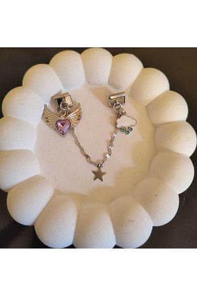 دستبند استیل (فولاد) بنفش زنانه استیل ضد زنگ HKN AVM ACCESSORİES - کد 929079021