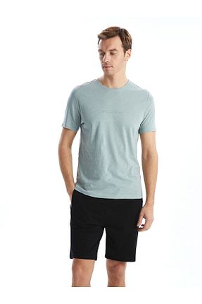 پائین تنه راحتی مشکی مردانه پنبه ای LC Waikiki - کد 929093721