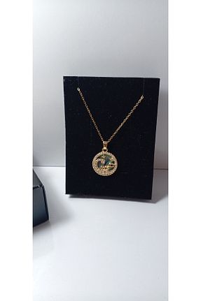 گردنبند استیل ( فولاد ) زرد استیل (فولاد) shop - کد 929097481