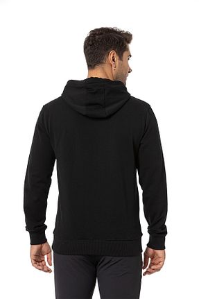 سوئیشرت مشکی مردانه ساده Jack Wolfskin - کد 776313373