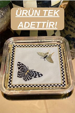 دستمال مهمانی سفید Dantel Evi - کد 84581826
