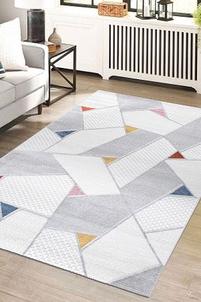فرش سفید آنتی آلرژی Efor Halı - کد 846164988
