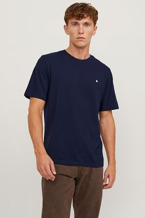 تیشرت سرمه ای مردانه رگولار Jack & Jones - کد 816928865