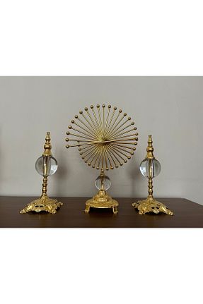 اجسام تزئینی و بیبلو طلائی فلزی asellus - کد 832378326