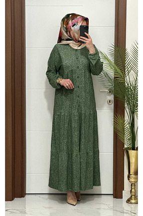 لباس خاکی زنانه بافتنی modasura - کد 929251894
