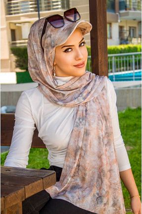 کلاه شنای حجاب رنگی زنانه Aişe Tesettür - کد 929257599