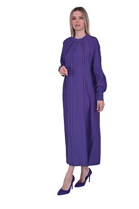 لباس بنفش زنانه بافتنی Invee - کد 825003102