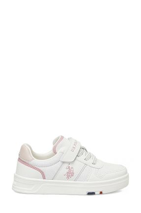 کفش اسنیکر سفید بچه گانه چرم مصنوعی U.S. Polo Assn. - کد 894018722